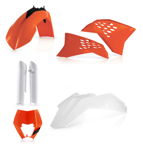 Acerbis Full Replacement Plastics Kit for 2008-11 KTM EXC / EXC-F models - Original 11 - 2205290145