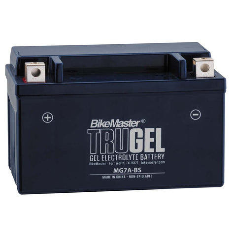 BikeMaster TruGel Battery - 12 Volt - MG7A-BS