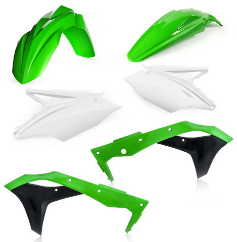 Acerbis Standard Replacment Plastics Kit for 2018-20 Kawasaki KX250 - Original - 2685815909