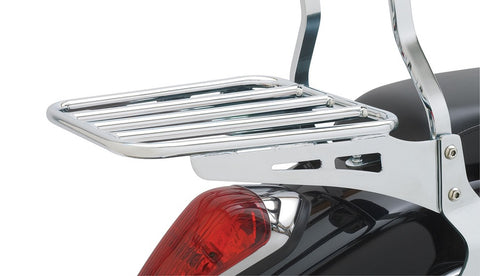 Cobra USA Luggage Rack for Cobra Sissy Bar - Tube-Style/Chrome - 02-3500