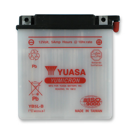 Yuasa Yumicron Battery - YUAM225LB - YB5L-B