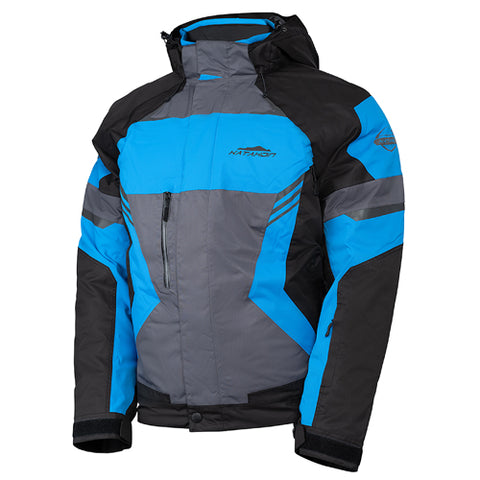 Katahdin Gear Dagger Jacket - Black/Grey/Blue - XX-Large