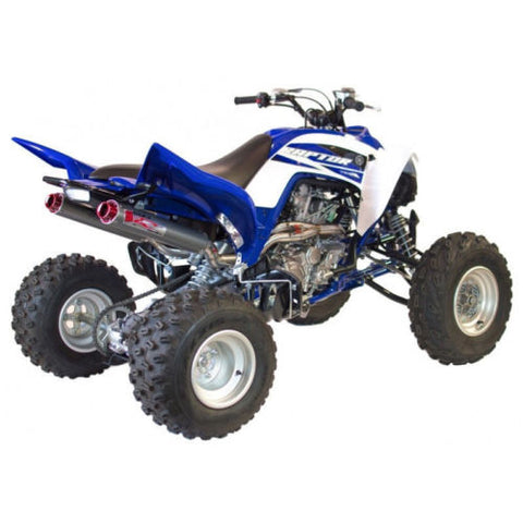 Big Gun Exhaust EVO Racer Dual Full System for 2015-24 Yamaha YFM700 Raptor - 09-3673