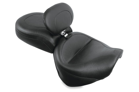 Mustang 2-Piece Seat w/ Driver Backrest for Yamaha XV1600/1700 Road Star - 79191