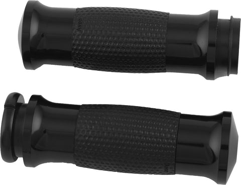 Avon Gel Grips for 2008-19 Harley Electra / Road Models - Black - GEL-70-ANO-FLY