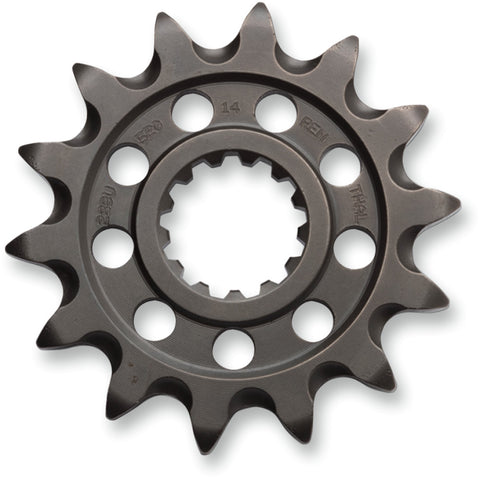 Renthal Grooved Front Sprocket - 520 Chain Pitch x 14 Teeth - 289--520-14GP