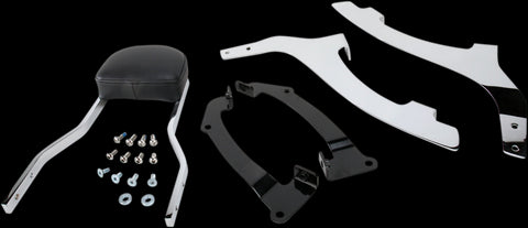 Cobra USA Short Sissy Bar with Pad for 2010-16 Honda VT1300R Stateline - 02-5636