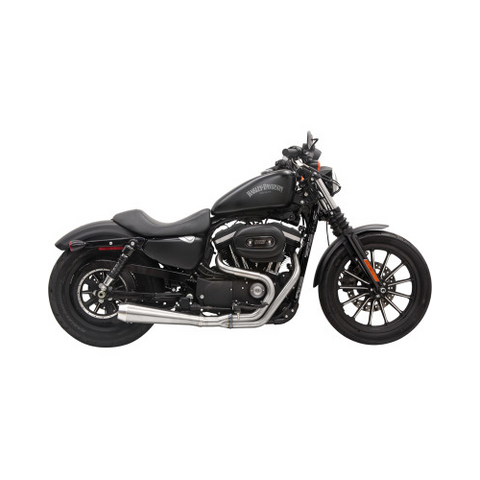 Bassani Road Rage III Exhaust System for 2004-22 Harley Sportster models - Stainless Steel - 1X52SS