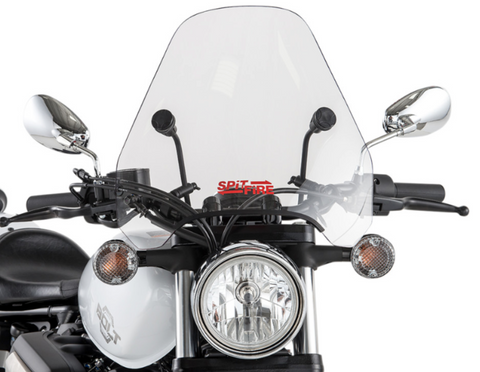 Slipstreamer S-06 Spitfire Sport Shield for 1 Inch Handlebars - Clear - S-06-C