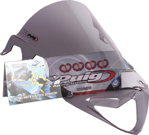 Puig Z Racing Windscreen for 2009-14 BMW S1000RR - Smoke - 5205H