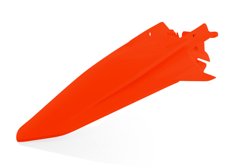 Acerbis Rear Fender for 2019-21 KTM SX / SX-F / XC models - 16 Orange - 2726545226