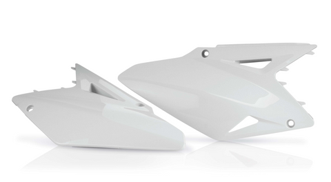 Acerbis Side Panels for 2008-17 Suzuki RM-Z450 - White - 2113780002