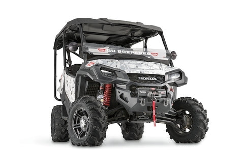 Warn Front Bumper with Integrated Winch Mount for Honda SXS1000 Pioneer - 101700