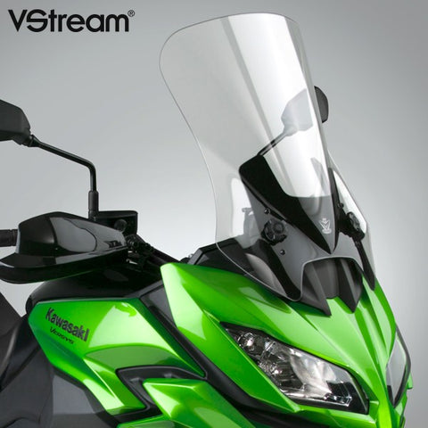 National Cycle N20117 - VStream Touring Windscreen for Kawasaki KLE650/1000 - Clear