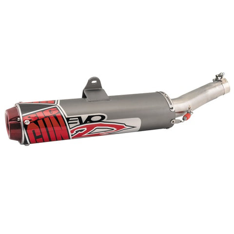 Big Gun Exhaust EVO Race Slip-Ons Muffler for 2003-14 Suzuki LT-Z400 QuadSport - 09-5472
