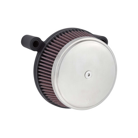 Arlen Ness Stage I Big Sucker Air Filter Kits for 2000-17 Harley Twin Cam - Stainless Steel - 18-753