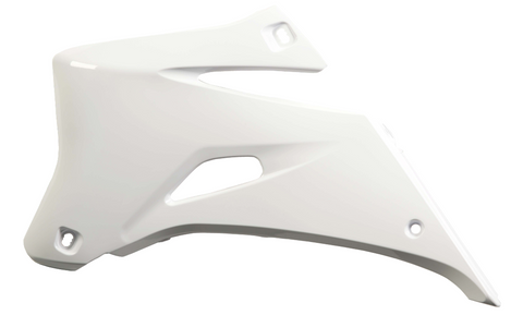Acerbis Radiator Shrouds for 2006-09 Yamaha YZ250F / YZ450F - White - 2043900002