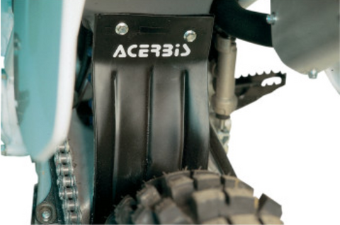 Acerbis Air Box Mud Flap for 1980-92 Honda CR / Kawasaki KX - Black - 2043210001