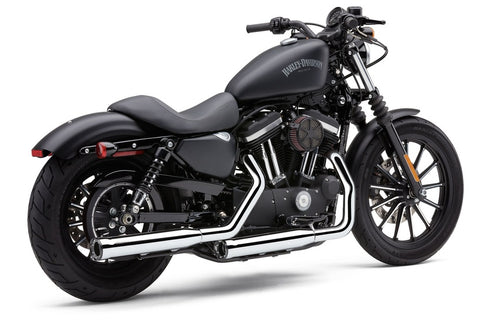 Cobra USA RPT Slip-On Mufflers for 2014-22 Harley Sportster models - 3-inch/Chrome - 6081