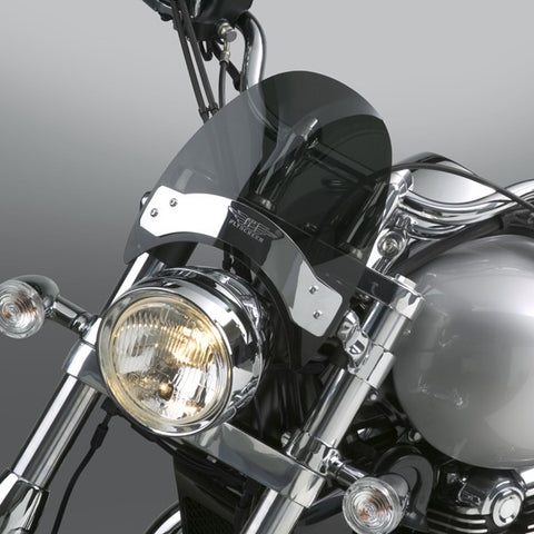 National Cycle Flyscreen Windshield - 8.5 Inch - Dark Gray - N2535