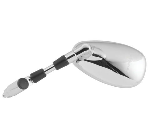 BikeMaster Replacement Left Mirror for 2009-20 Yamaha VMX1700 V-Max - Chrome - FY-923L