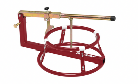 BikeMaster Tire Change Stand With Bead Breaker - Red - TLPTC-6