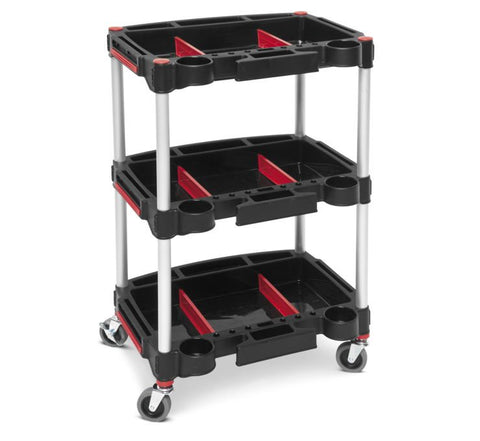 BikeMaster Multipurpose Work Cart - 17.5in W x 34.75in H x 23in D - KT-4658 - 152189