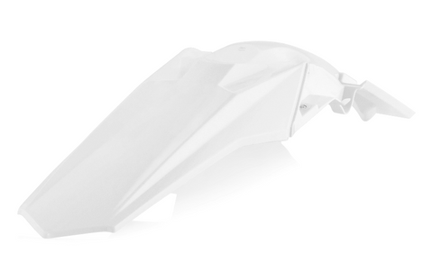 Acerbis Rear Fender for 2018-21 Suzuki RM-Z 250/450 - White - 2686510002
