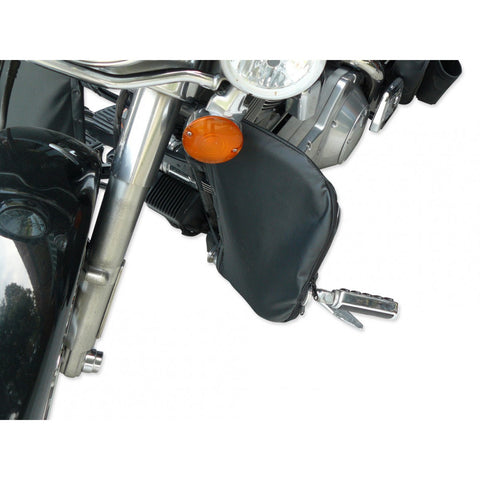 Saddlemen Engine Guard Chaps with Pouch for Harley Touring Models - 713LS8