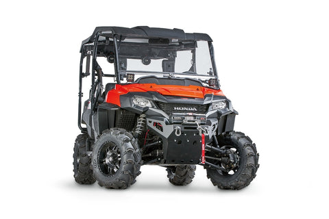 Warn Front Bumper with Integrated Winch Mount for Honda SXS700 Pioneer - 101698