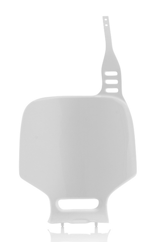 Acerbis Number Plate for Yamaha YZ80 / YZ85 / YZ85 LW - White - 2042360002