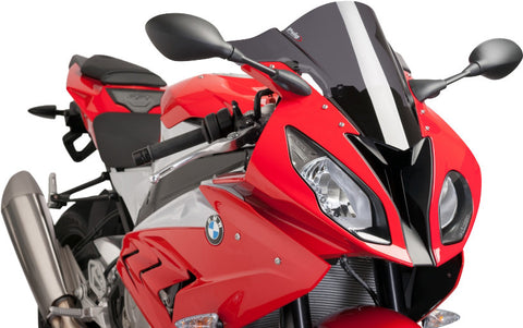 Puig Z Racing Windscreen for 2015-17 BMW S1000RR - Dark Smoke