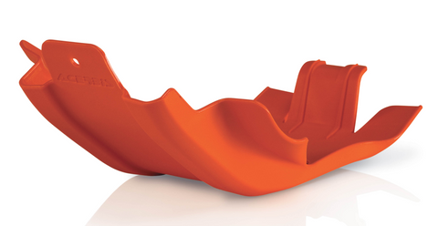 Acerbis MX Style Skid Plates for Husqvarna / KTM models - Orange - 2215040237