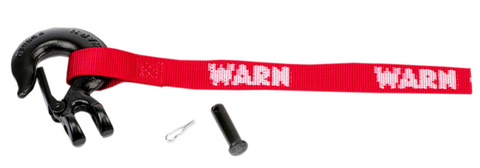 Warn Replacement Hook 5/16 Inch with Strap for ProVantage and Vantage ATV Winches - 89541