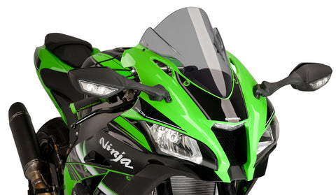 Puig Racing Windscreen for 2016-17 Kawasaki ZX1000 Ninja ZX-10R - Tint