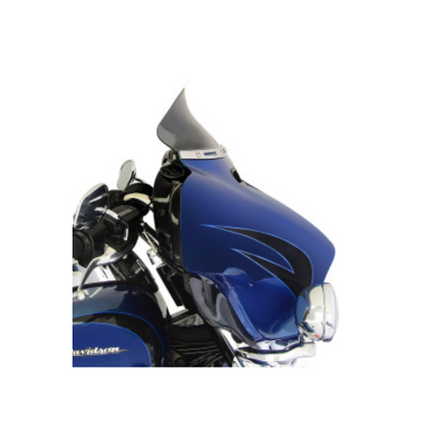 Klock Werks Flare Windshield for 2014-22 Harley Bagger models - 5 inch - Dark Smoke