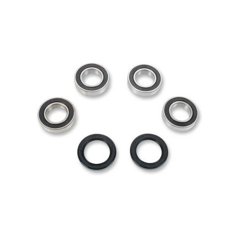 Pivot Works PWRWK-S16-500 Rear Wheel Bearing Kit for 1998-00 Suzuki LT-F500F Qua