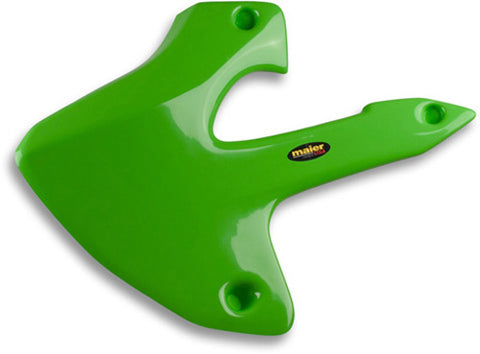 Maier Green Radiator Scoops for 1997-07 Kawasaki KLX300R - 578513
