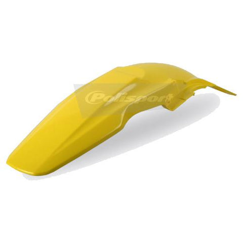 Polisport Rear Fendor for 2007-09 Suzuki RM-Z250 - Yellow - 8568800001