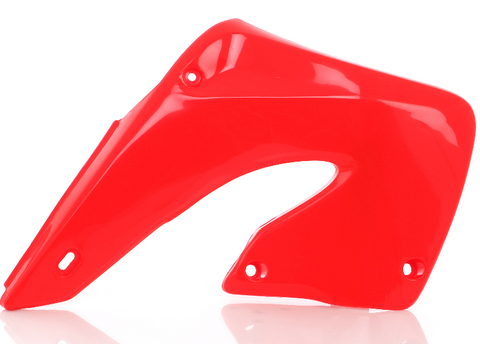 Acerbis Radiator Shrouds for 2000-01 Honda CR / CRE models - Red - 2071360227