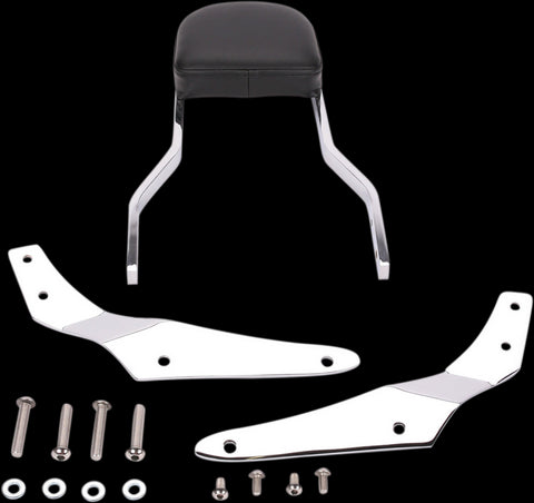 Cobra 02-5616 Short Sissy Bar with Pad for 2001-07 Honda VT750DC