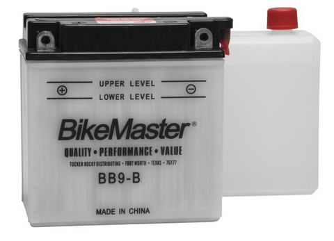 Bike Master Performance Conventional Battery - 12 Volts - BB9-B