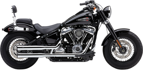Cobra USA RPT Slip-On Mufflers for 2018-22 Harley Softail Breakout/Fat Boy - Chrome - 6057