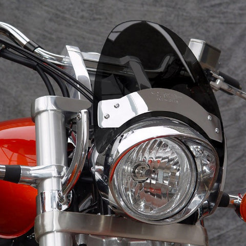 National Cycle Flyscreen Windshield for Honda VTX1800 Models - Dark Gray - N2537