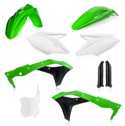 Acerbis Full Plastic Kit for 2018-20 Kawasaki KX250 - Original - 2685826812