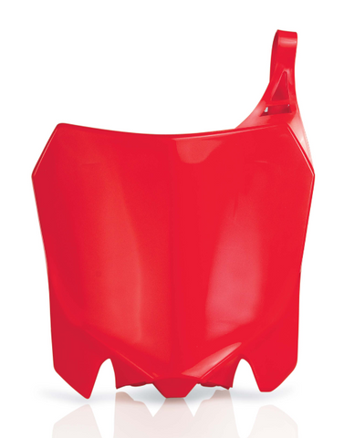 Acerbis Front Number Plate for 2013-17 Honda CRF - Red - 2314360227