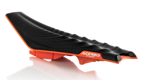 Acerbis X-Seat for KTM EXC / SX-F / XC-W models - Black/16 Orange - 2449745229