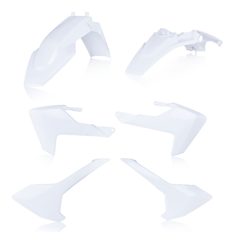 Acerbis Standard Replacment Plastics Kit for 2017-21 Husqvarna TC65 - 20 White - 2731996812