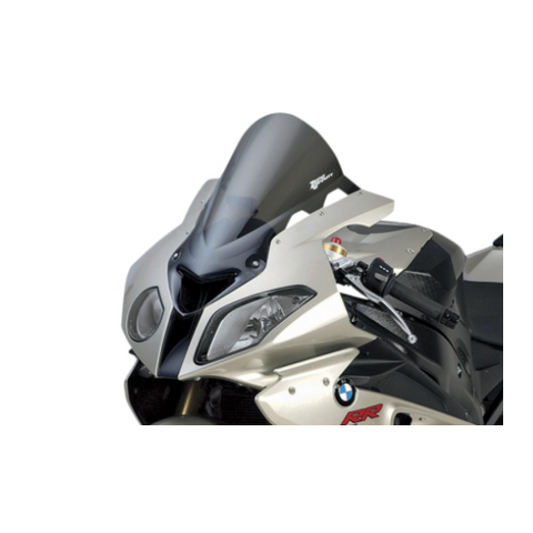 Zero Gravity Double Bubble Windscreen for 2010-14 BMW S1000RR - Light Smoke - 16-810-02