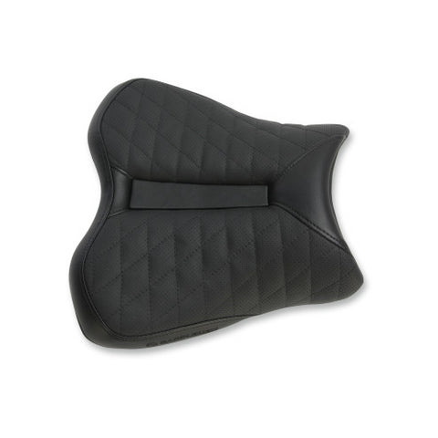 Saddlemen Track Solo Seat with Matching Pillion Cover for 2015-21 Yamaha YZF-R1 - Black/Lattice Stitched - 0810-Y149